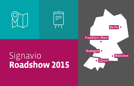 Signavio Roadshow 2015 Grafik