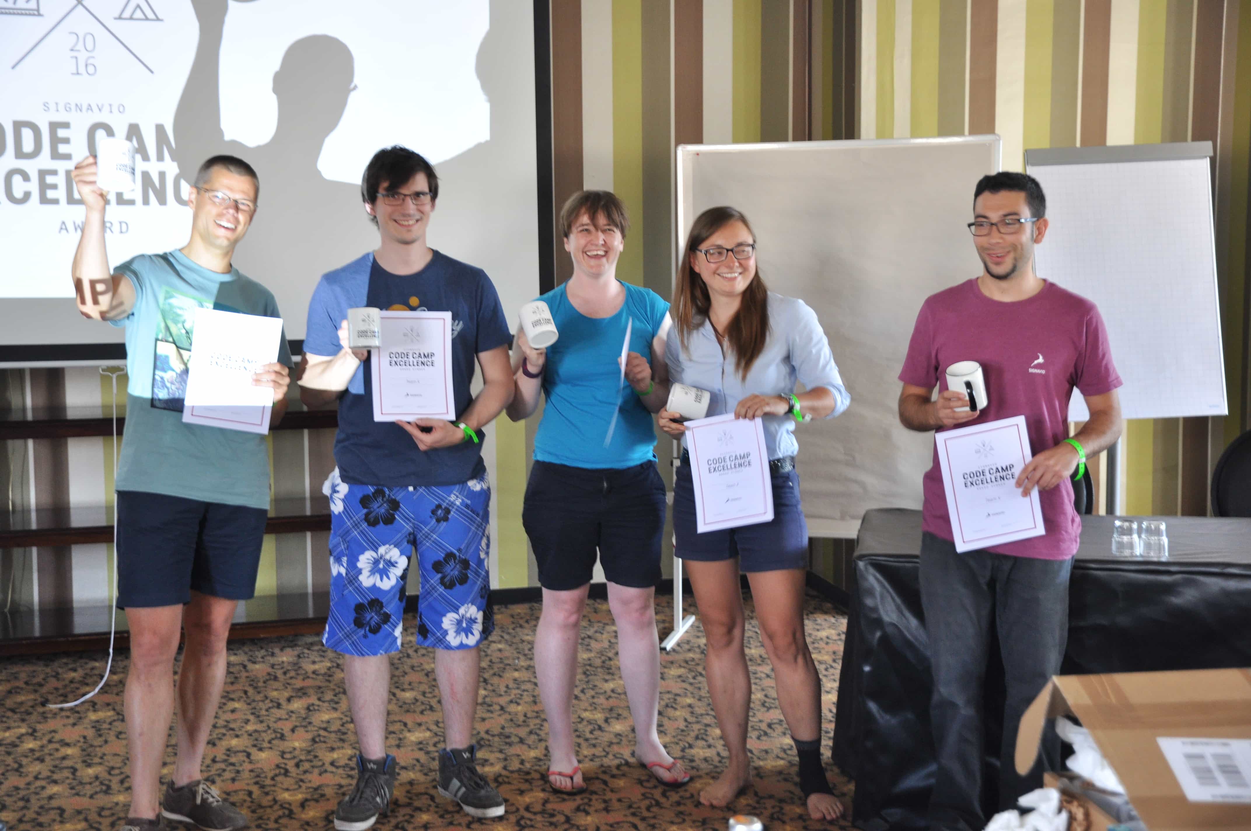 Signavio code camp winners