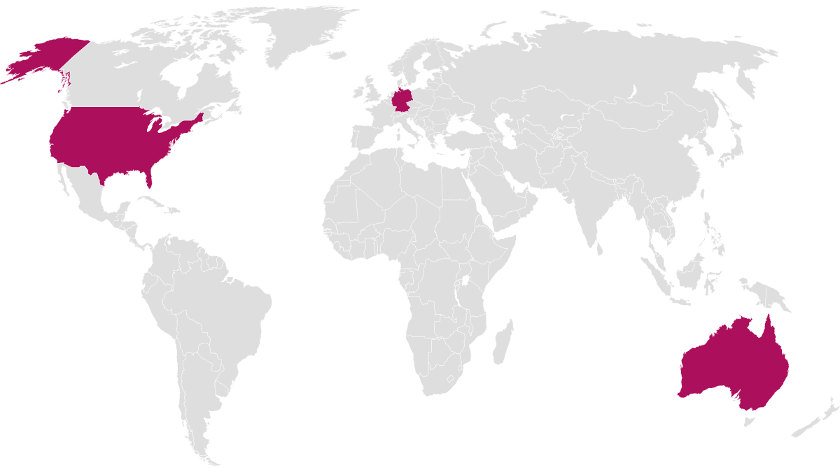 Signavio Data Center: world image