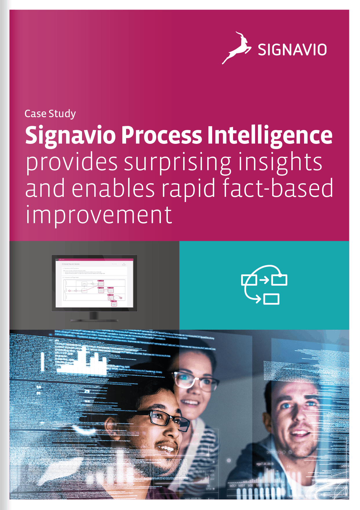 case study about process mining with Signavio
