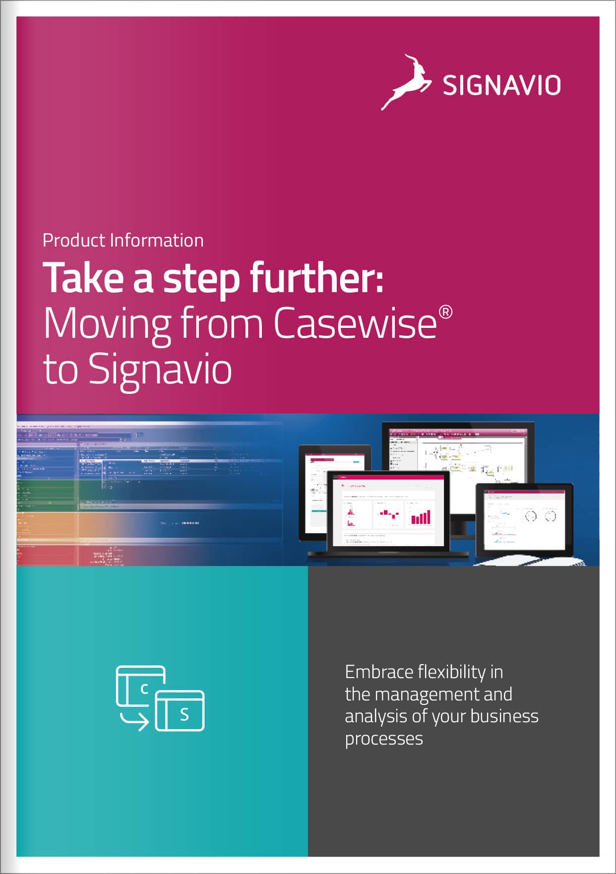 从CaseWise®移动到SignaVio的前盖图像