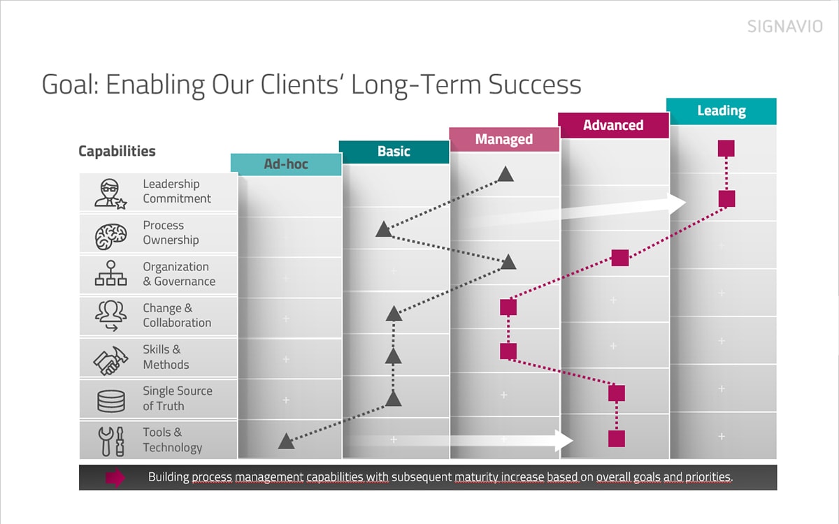 assessing BPM maturity blog post - Signavio consulting support