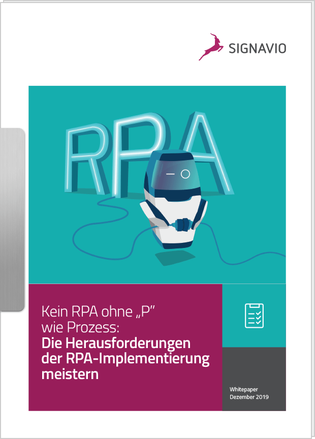 Wie Sie Die RPA-Impleatierung Meistern，Titelbild，Roboter Vor RPA-Schrivezug