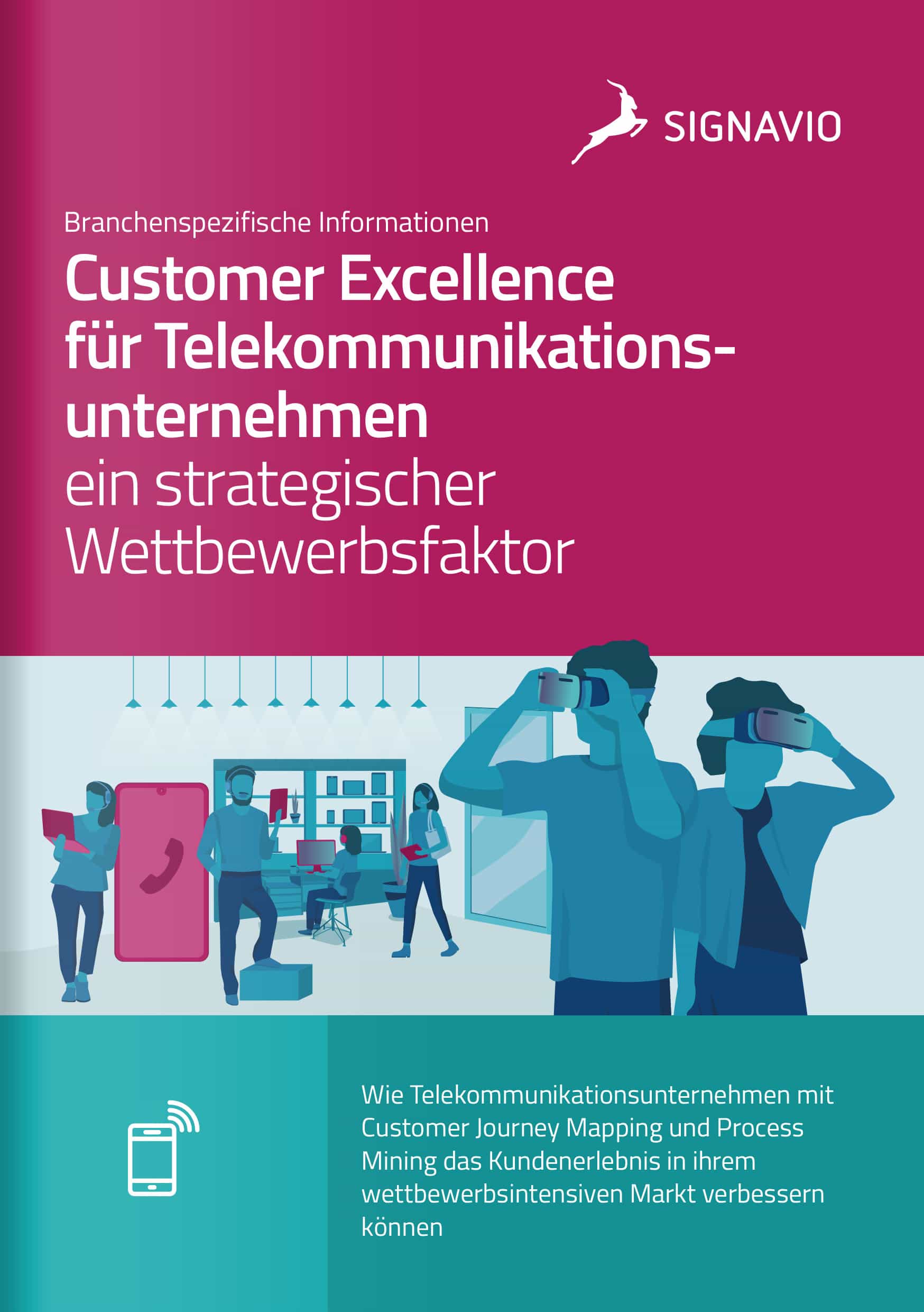 TitelBild客户卓越FürTelekommunikationsunternehmen