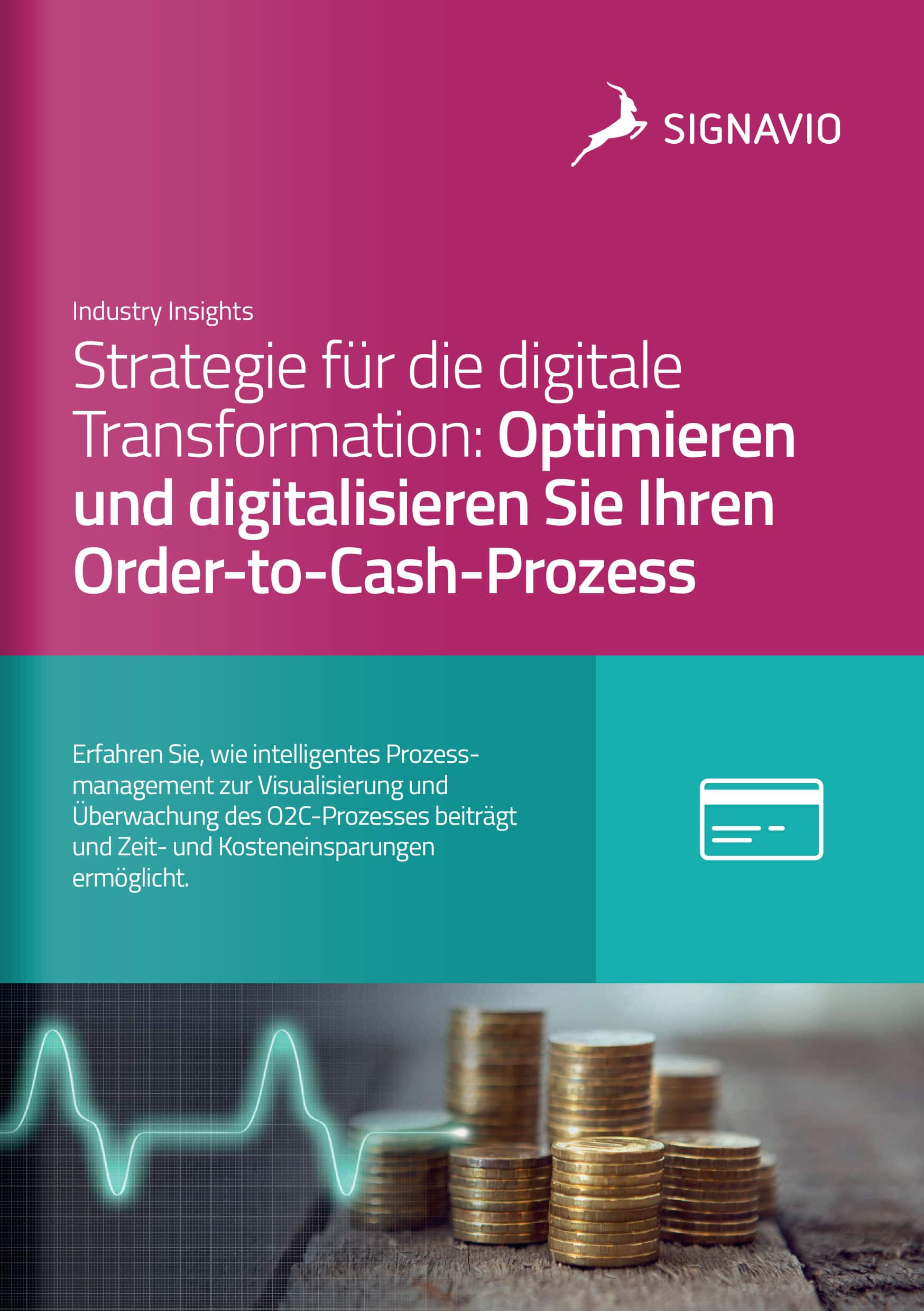 Signavio Broschure_Order-to-Cash_Digitale Transformation_DE_Titelbild