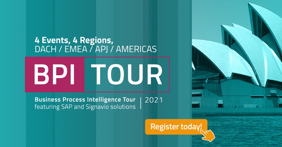 Business Process Intelligence Tour Featuring Sap And Signavio Japan シグナビオ