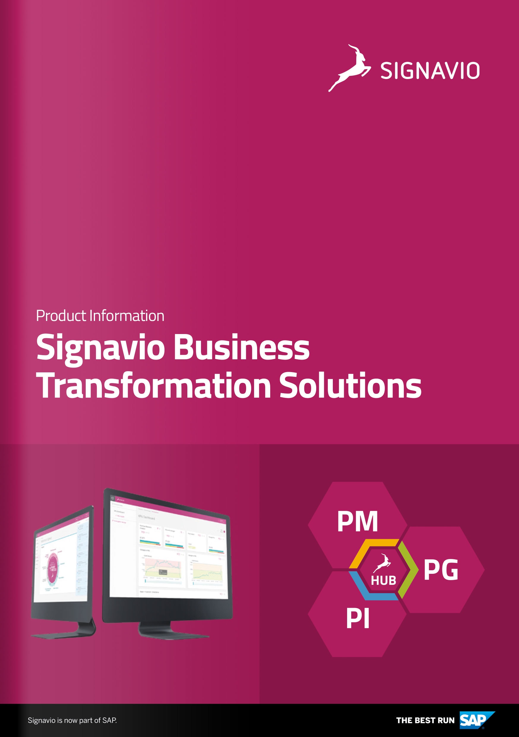 SAP Signavio Business Transformation Soutions brochure