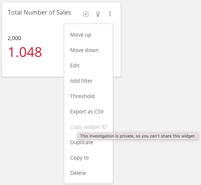 total number of sales screenshot