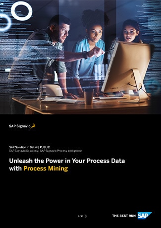 SAP Signavio Process intelligence solution in detail preview