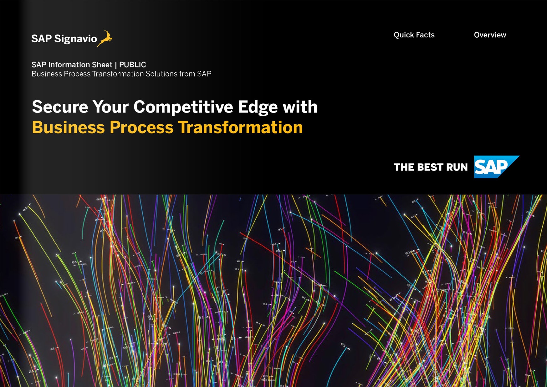 Secure Your Competitive Edge with Business Process Transformation