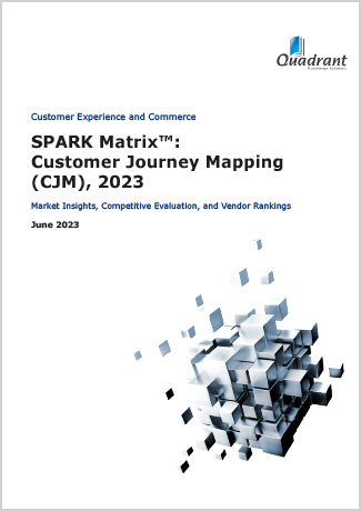 SPARK Matrix™: Customer Journey Mapping (CJM), 2023