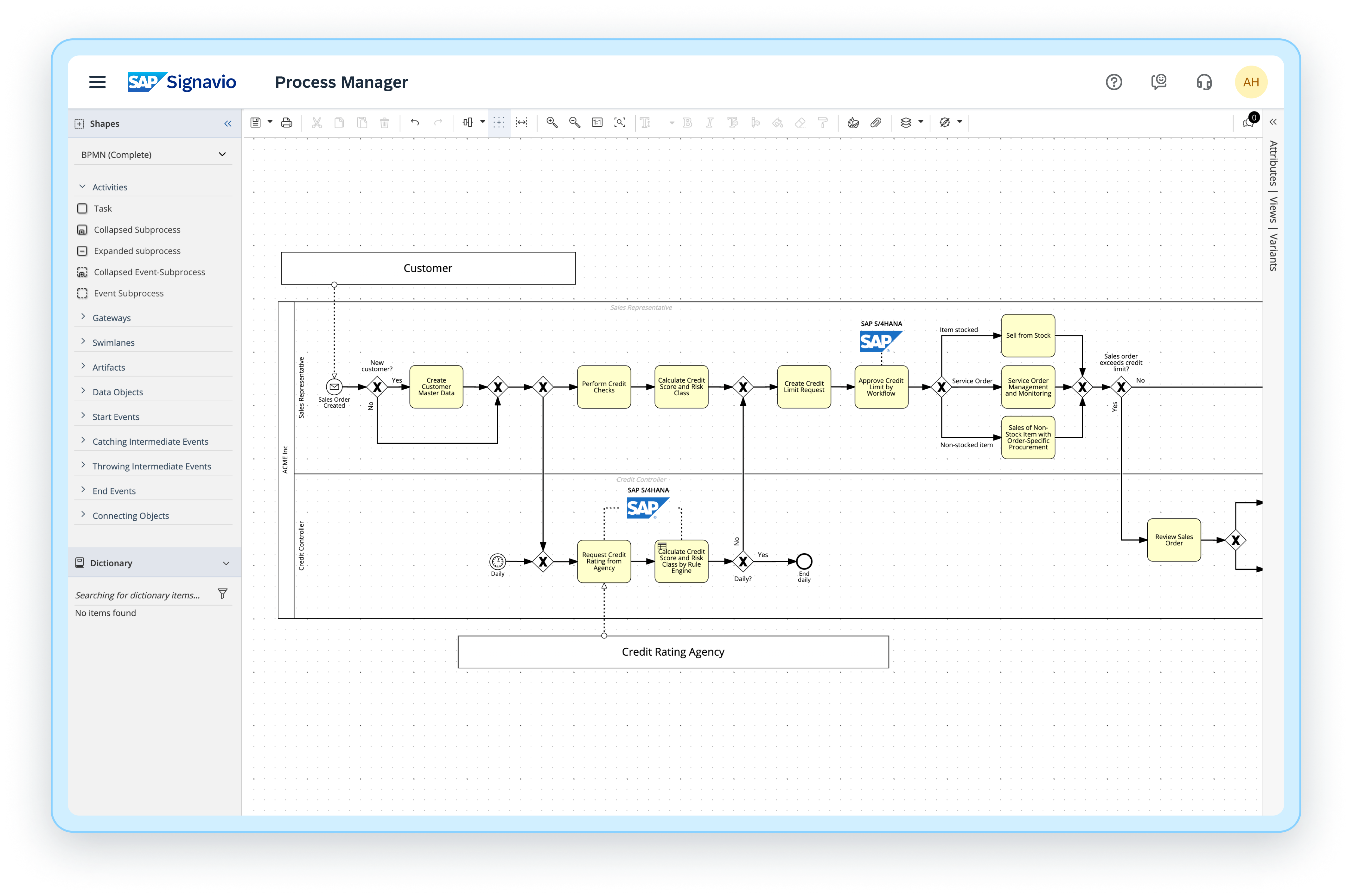 SAP Signavio Process Manager