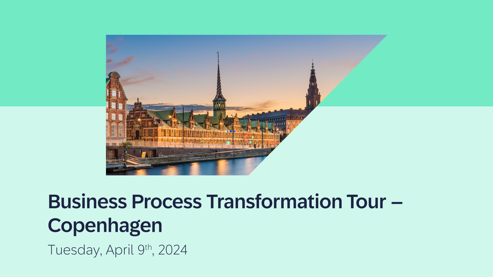 Business Process Transformation Tour 2024 - Copenhagen preview