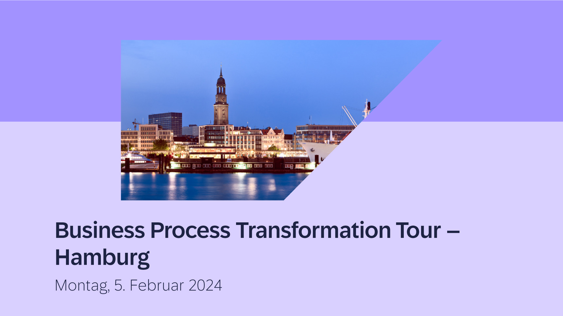 Business Process Transformation Tour 2024 SAP Signavio