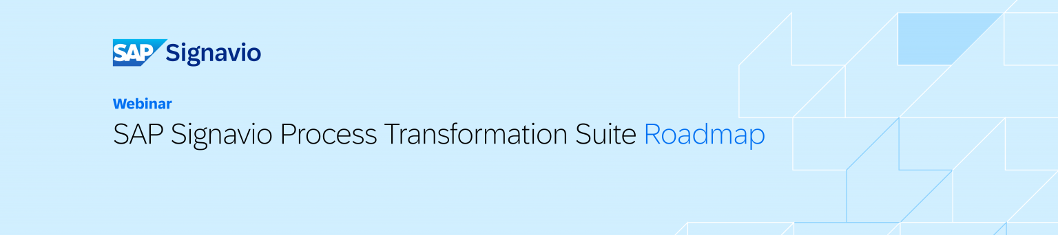 Webcasts - SAP Signavio