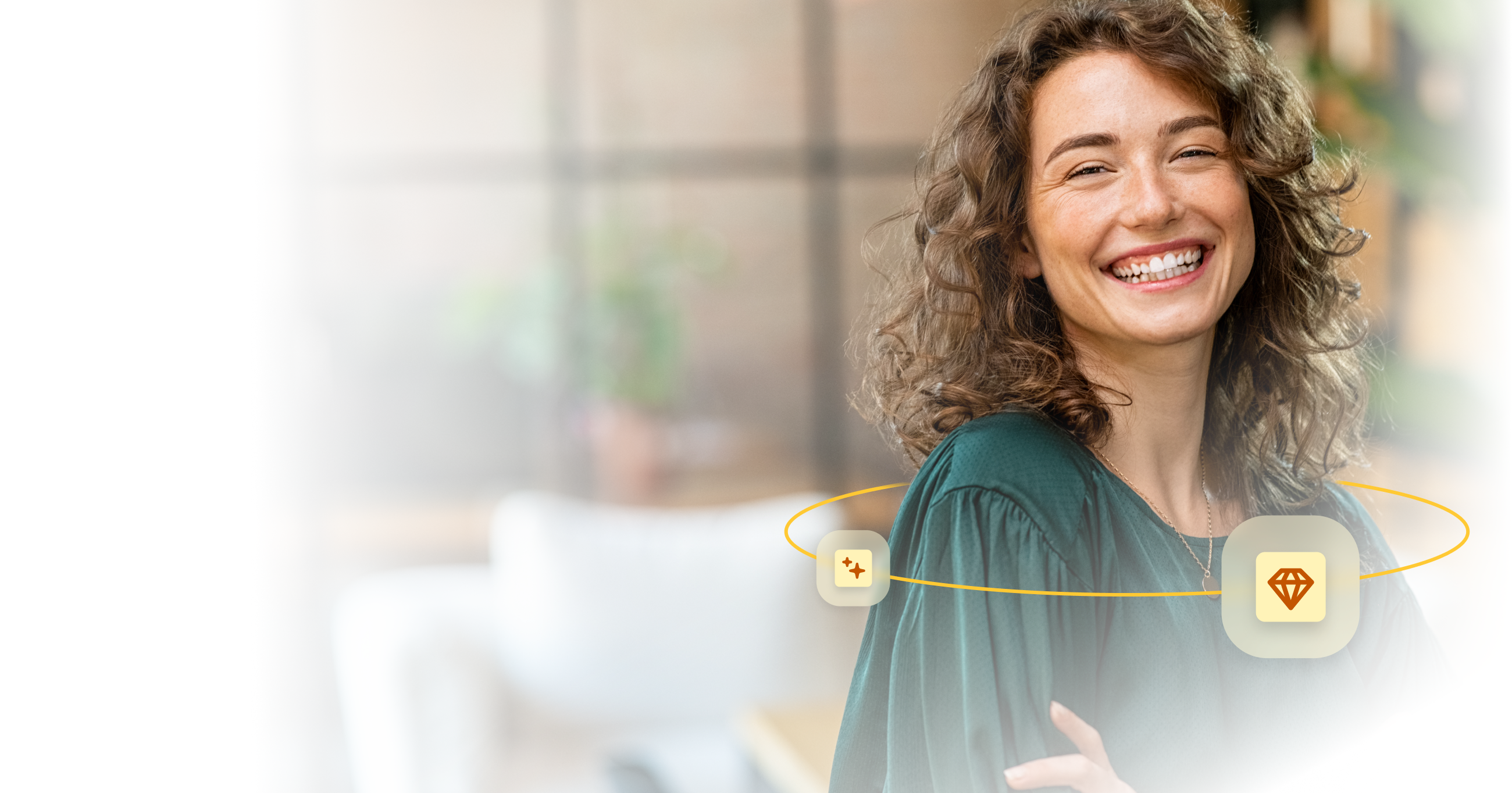 Continuous Excellence Header with Icons.