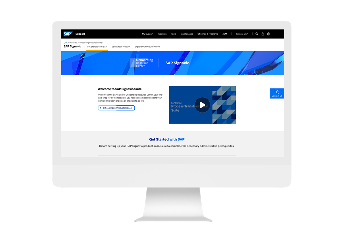 Onboarding Resource Center