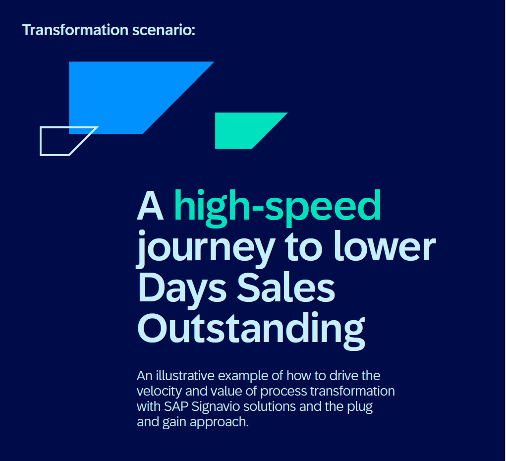 A high-speed journey to lower days sales outstanding