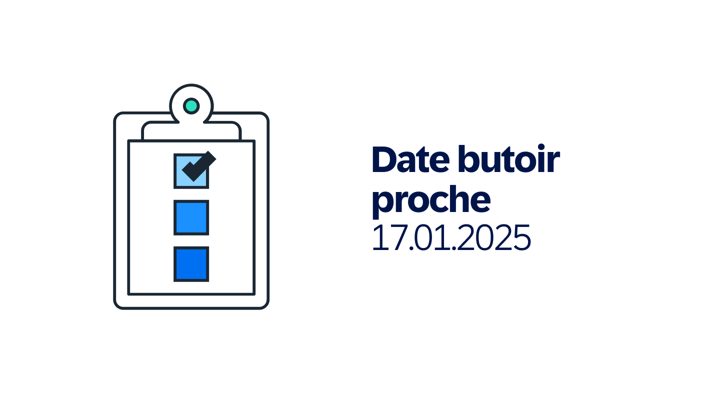 Date butoir proche 1