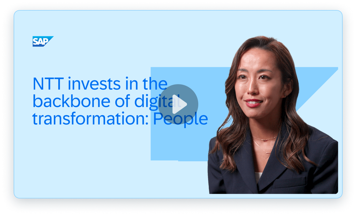 NTT Success Story video image