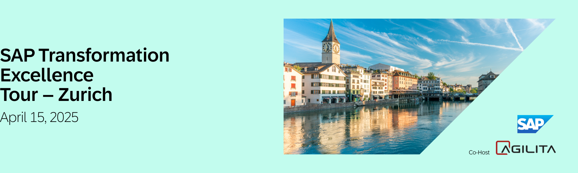 SAP Transformation Excellence Tour – Zurich 2025