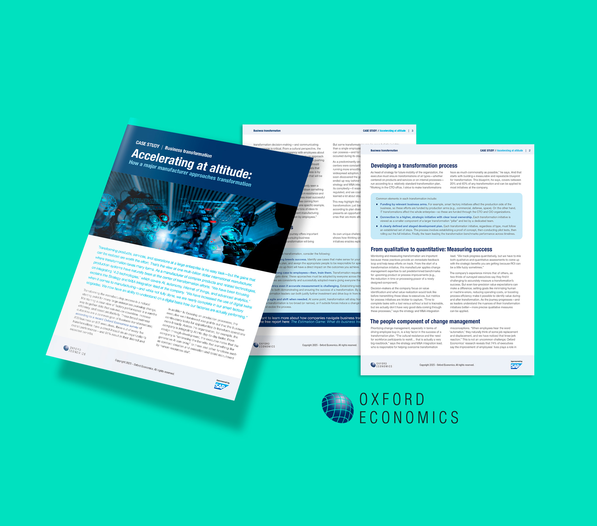 Oxford Economics: Transforming a multi-billion-dollar company 