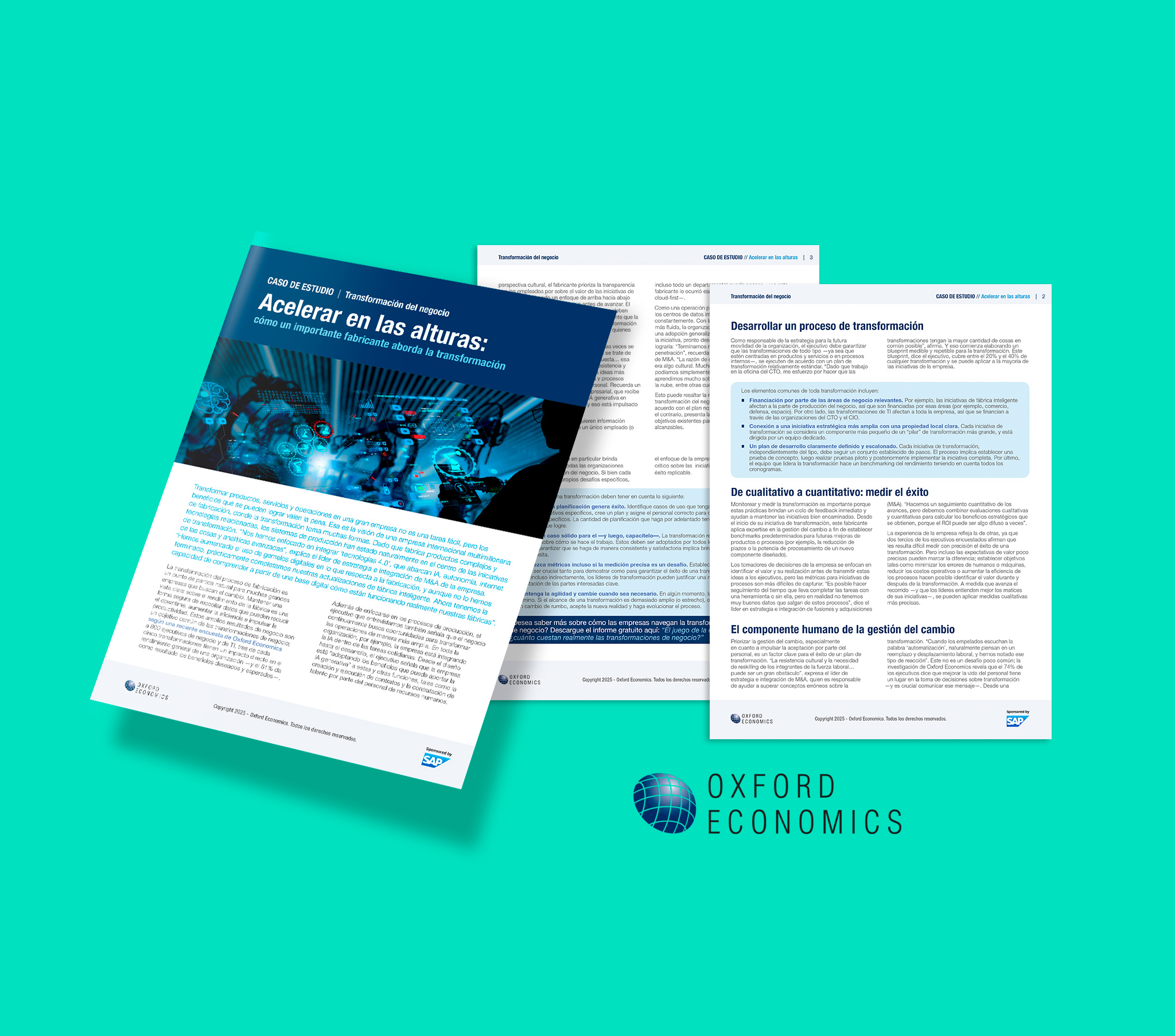 Oxford Economics: transformar una empresa de varios miles de millones de dólares 